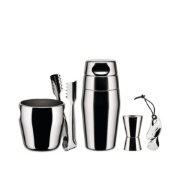 Coffret shaker North Tide 5 pièces - Alessi- Inspirations d'Intérieurs