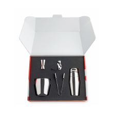 Coffret shaker North Tide 5 pièces - Alessi- Inspirations d'Intérieurs