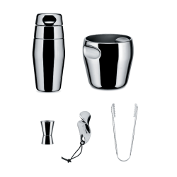 Coffret shaker North Tide 5 pièces - Alessi- Inspirations d'Intérieurs