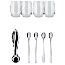 Coffret cocktail The Player - Alessi- Inspirations d'Intérieurs