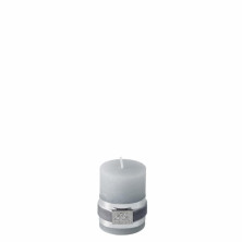 Rustic paraffin candle light grey 6 cm  -Lene Bjerre- Inspirations d'Intérieurs