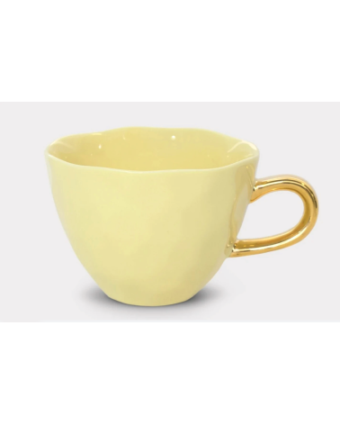 Tasse à thé Good Morning, jaune clair - Inspirations d'Intérieurs
