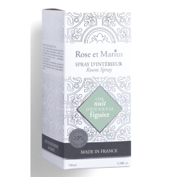 Spray de parfum maison - Une Nuit d'été sous le Figuier - Rose et Marius - Inspirations d'intérieurs