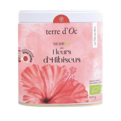 Thé Vert à l'Hibiscus Terre D'oc - Inspirations d'Intérieurs