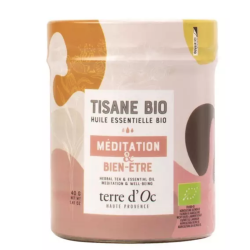 Tisane bio méditation Terre D'oc - Inspirations d'Intérieurs