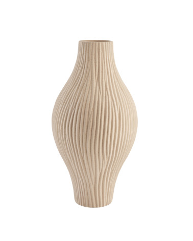 Vase Esmia décoration H50 cm. poudré non émaillé - Inspirations d'Intérieurs
