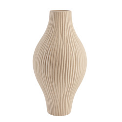 Vase Esmia décoration H50 cm. poudré non émaillé - Inspirations d'Intérieurs