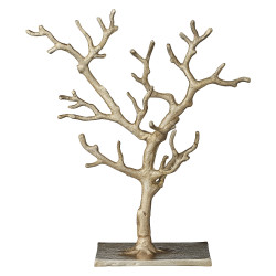 Arbre porte bijoux doré 33 cm - Inspirations d'Intérieurs