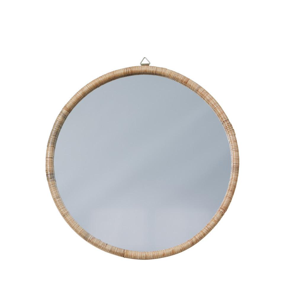 Miroir Riselle Ø60 cm naturel - Inspirations d'Intérieurs