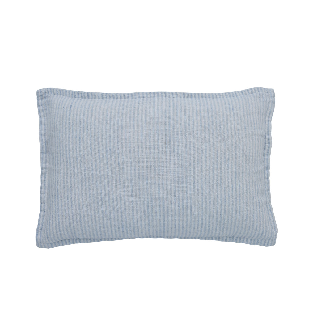 Coussin Fiona 60x40 cm bleu clair - Inspirations d'Intérieurs