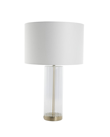 Lampe de table Sarille  40x40 cm. blanc -Inspirations d'Intérieurs