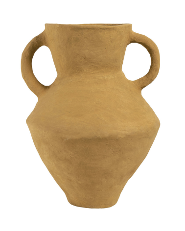 Vase amphore décoratif CALISTA en papier mâché - ø 45 x 60 cm - Inspirations d'Intérieurs